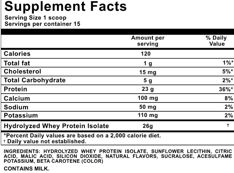 Tangerine Protein Juice